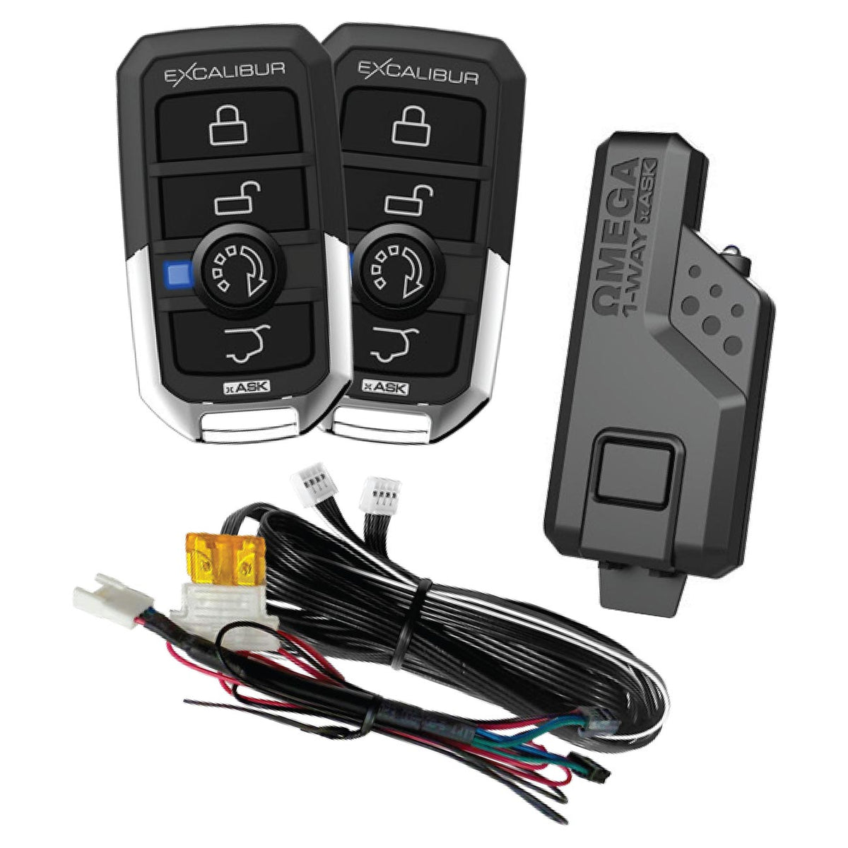 Excalibur 4-Button 1-Way Remote Kit - Up to 1/4 mile Range RK380