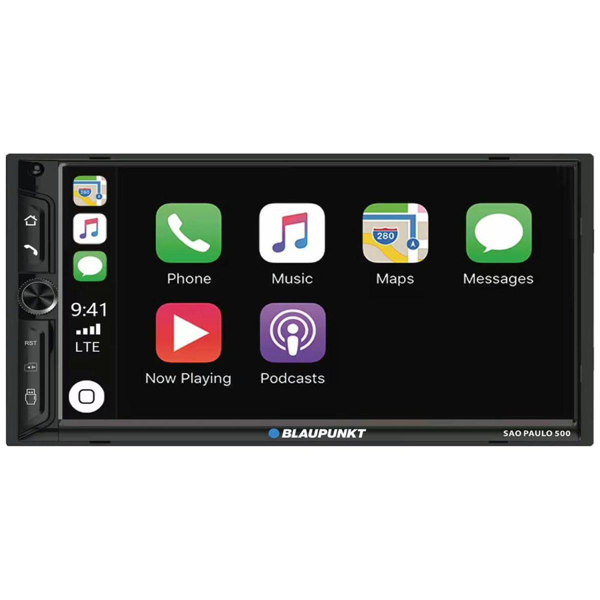 Blaupunkt 7″ SAOPAULO500 MECHLESS Touchscreen Receiver BT & Wired Carplay