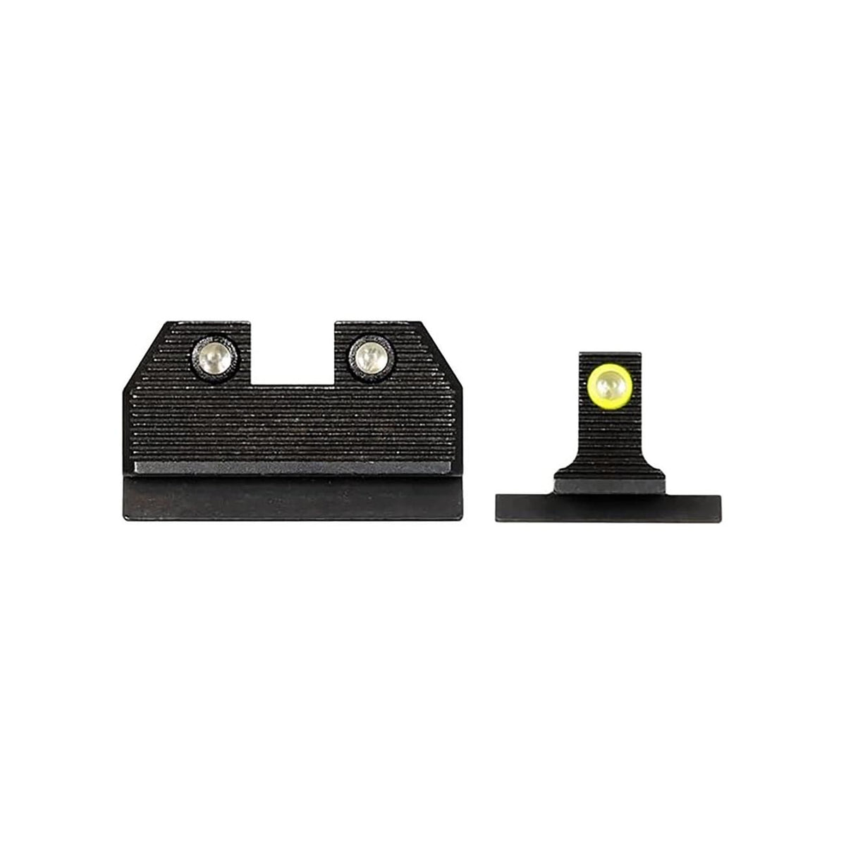 Night Fision Sig Sauer P365/P320 Green Front/Blacked Out Rear Sights