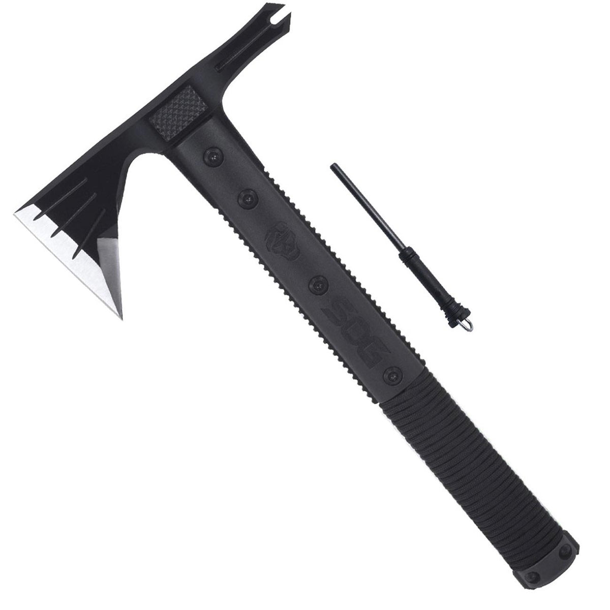 SOG Survival Tomahawk Black 12.1" Overall Nylon Sheath SK1001CP