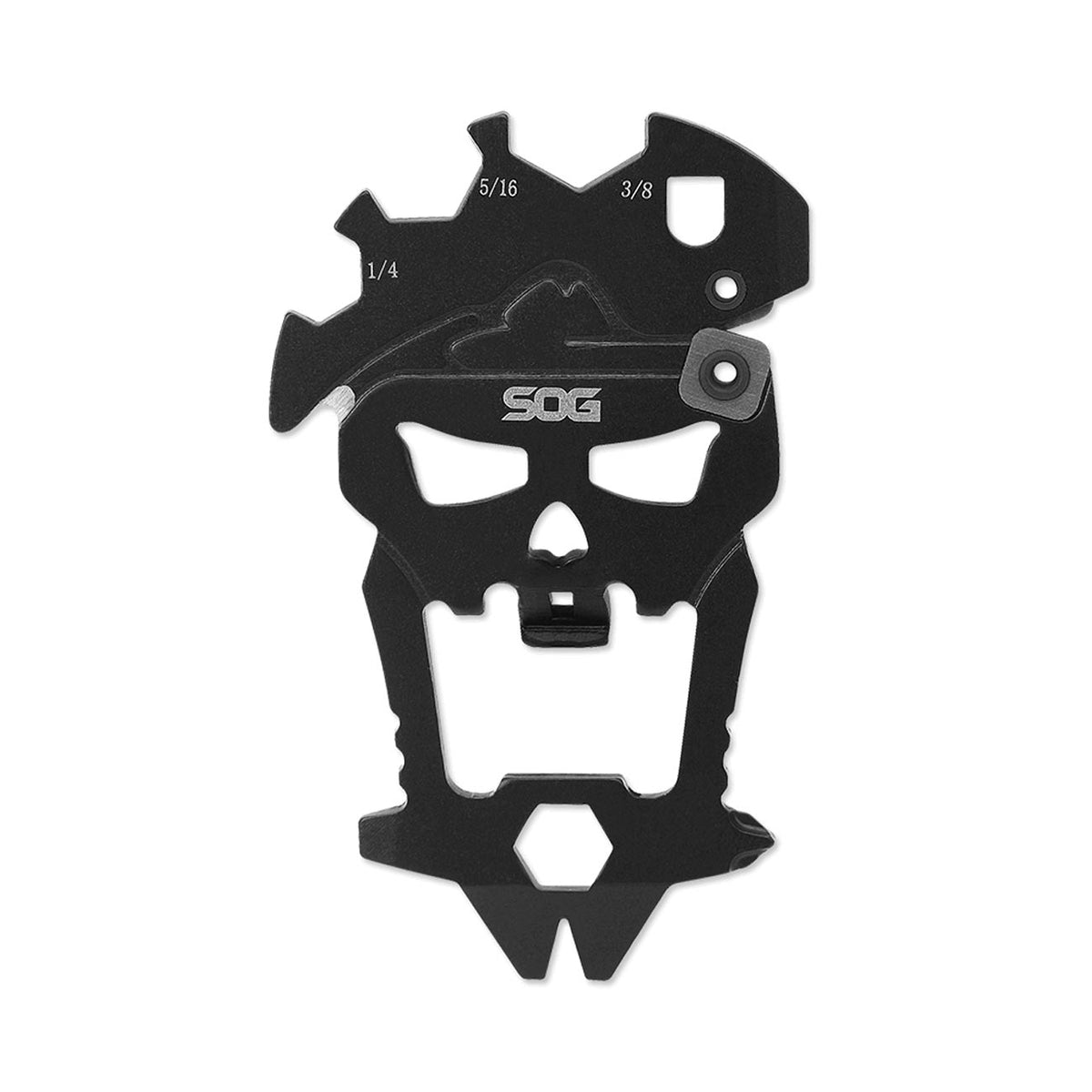 SOG MacV Tool 12 Component Skull Multi-Tool 2.5" Overall SM1001CP