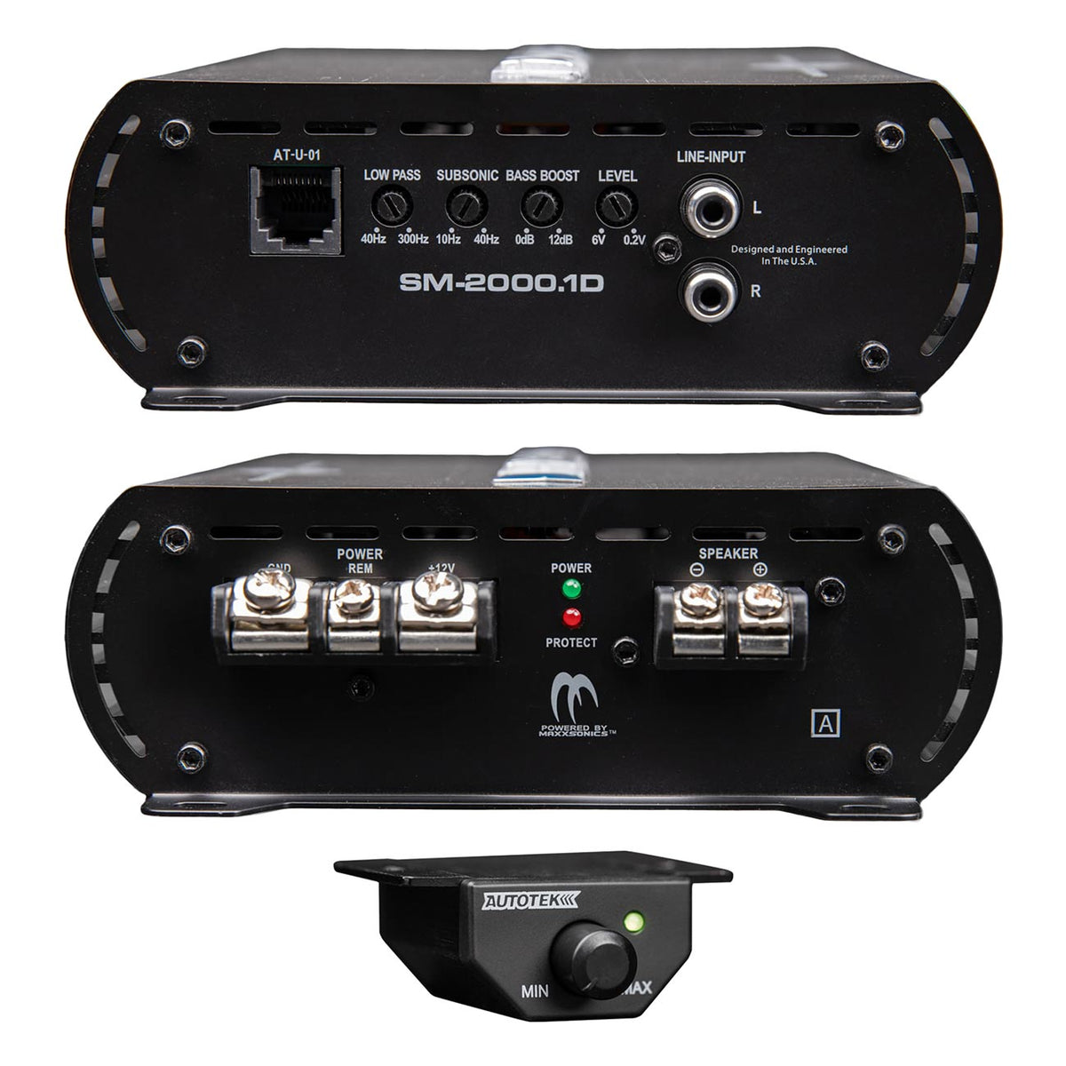 Autotek STREET MACHINE Monoblock Amplifier 2000 Watts SM20001D