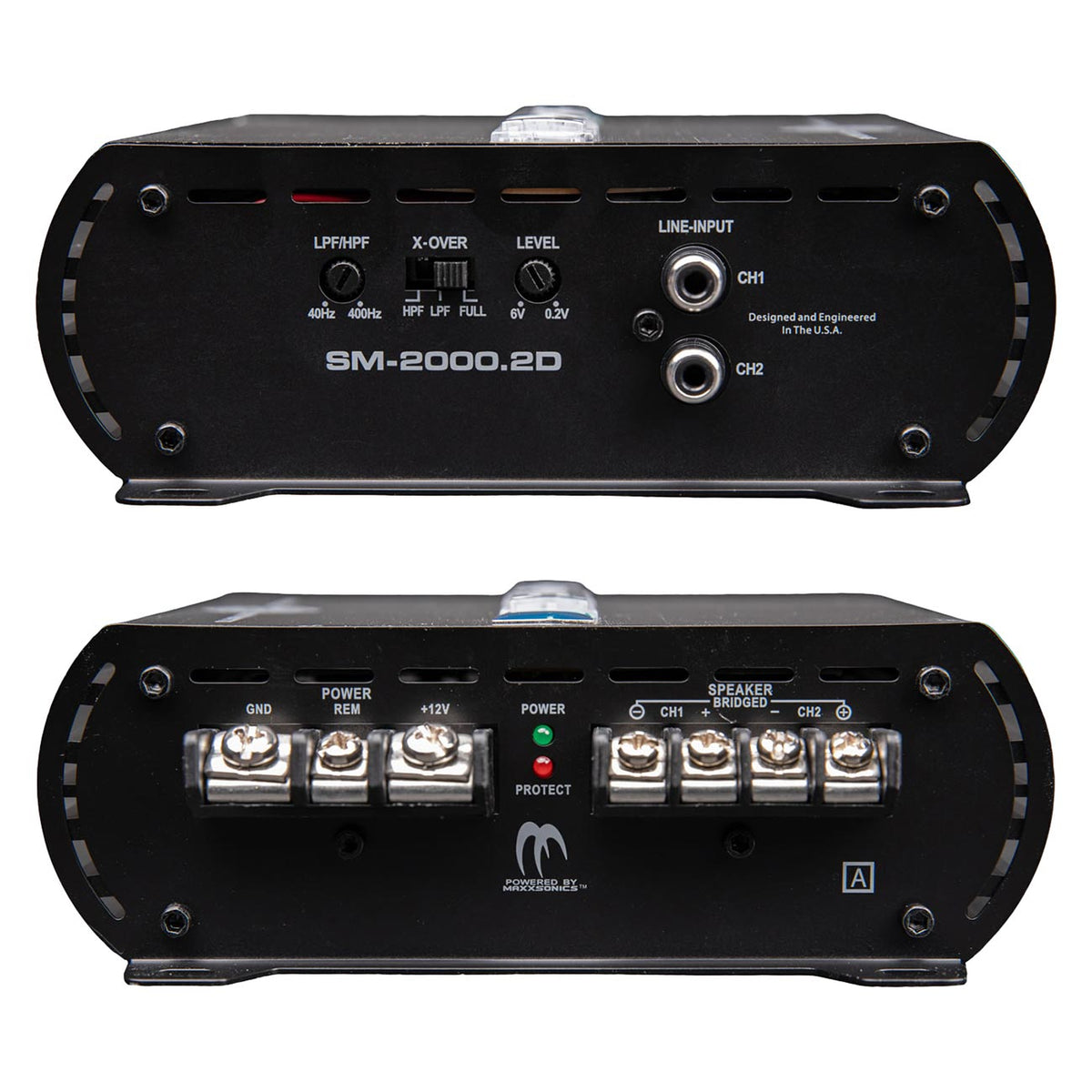Autotek STREET MACHINE 2-Channel Amplifier 2000 Watts SM20002D