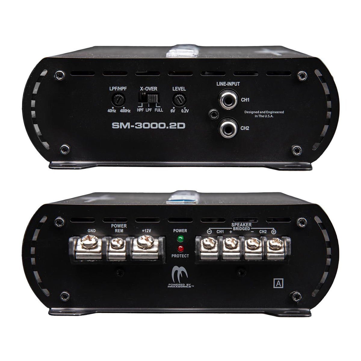 Autotek STREET MACHINE 2-Channel Amplifier 3000 Watts SM30002D