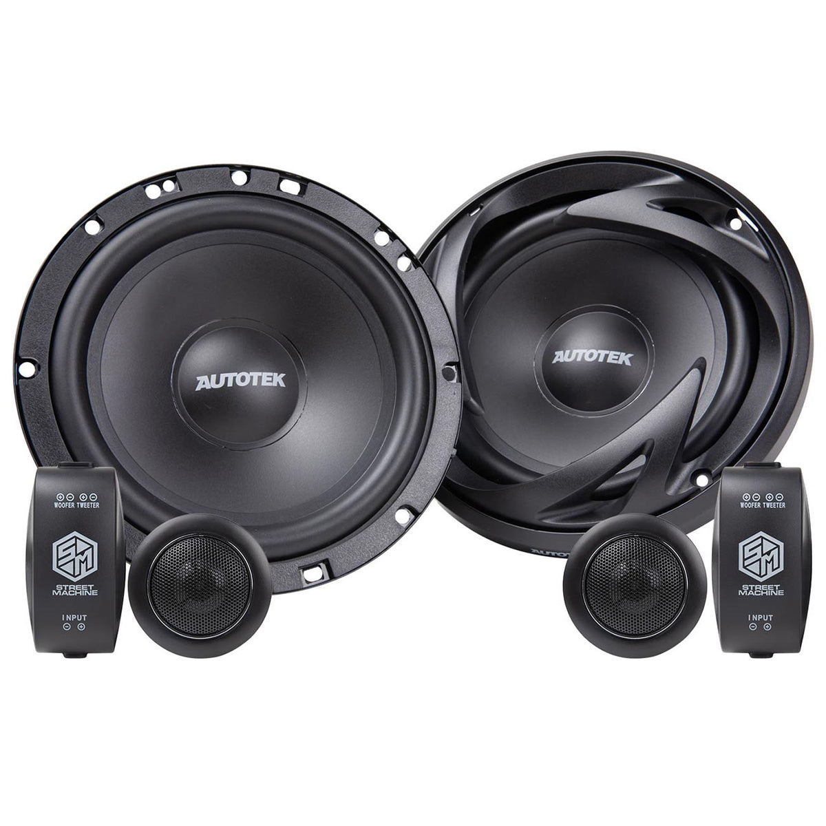 Autotek 6.5" 2-Way Component Speaker System 300 Watts Max SM65C