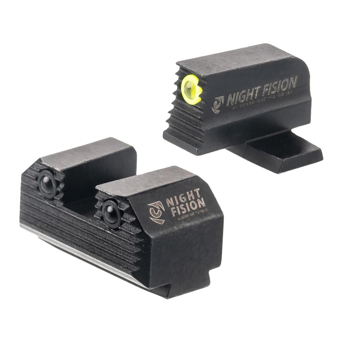 Night Fision Springfield Hellcat Yellow Front/Black Rear SPR229248268YGZG
