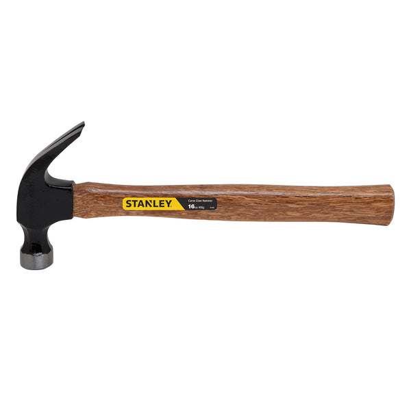 STANLEY 51-616 Curved-Claw Wood-Handled Nailing Hammer (16 Ounce)