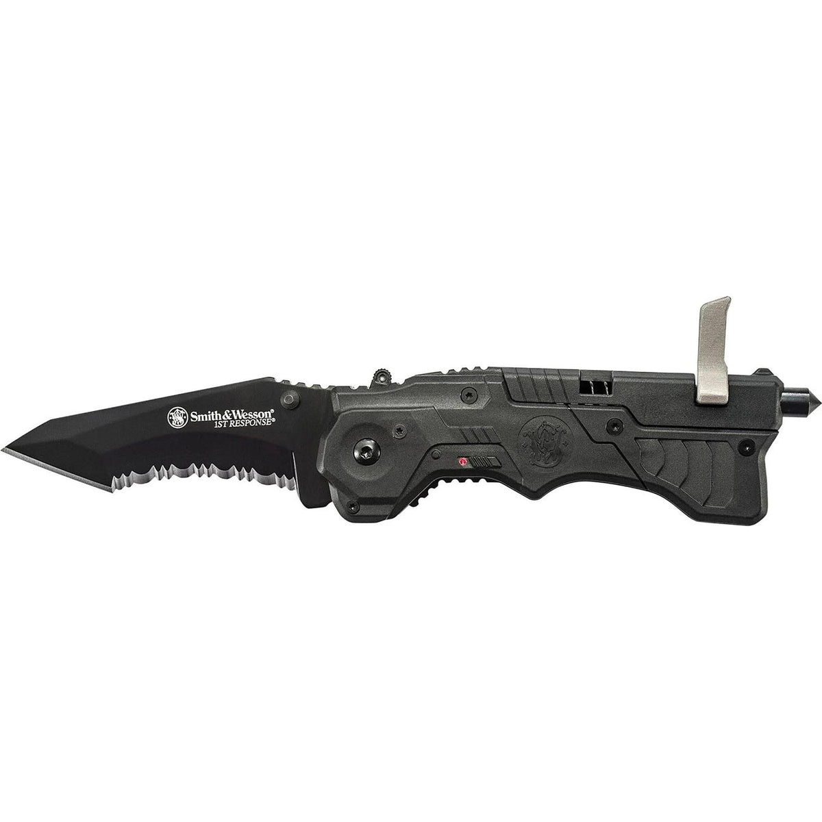 Smith & Wesson 1st Response MAGIC Liner Lock Folding Knife & Rescue Tool SW911B