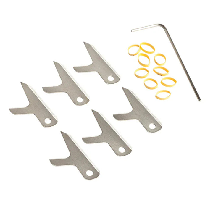 Swhacker #203 Replacement Blades, Shrink Tubing 100 Grain (6-pack) SWH00203