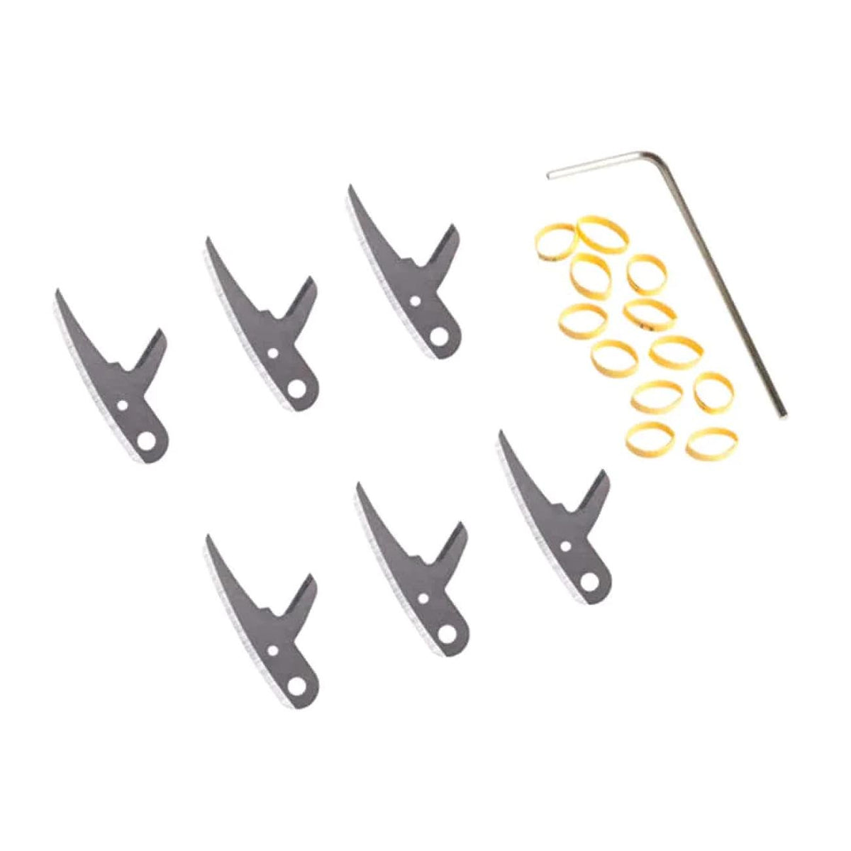 Swhacker Levi Morgan 2-Blade 100Gr 2" Curved Replacement Blades (6 pack)