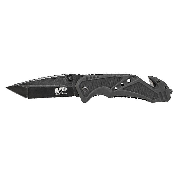 M&P 3.7" Folding Rescue Knife with Tanto Blade SWMP11B