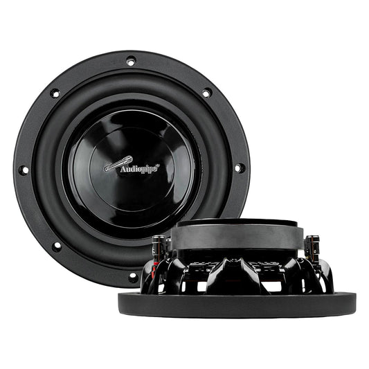 Audiopipe TSFA800 8" Shallow Mount Subwoofer 150W RMS/300W
