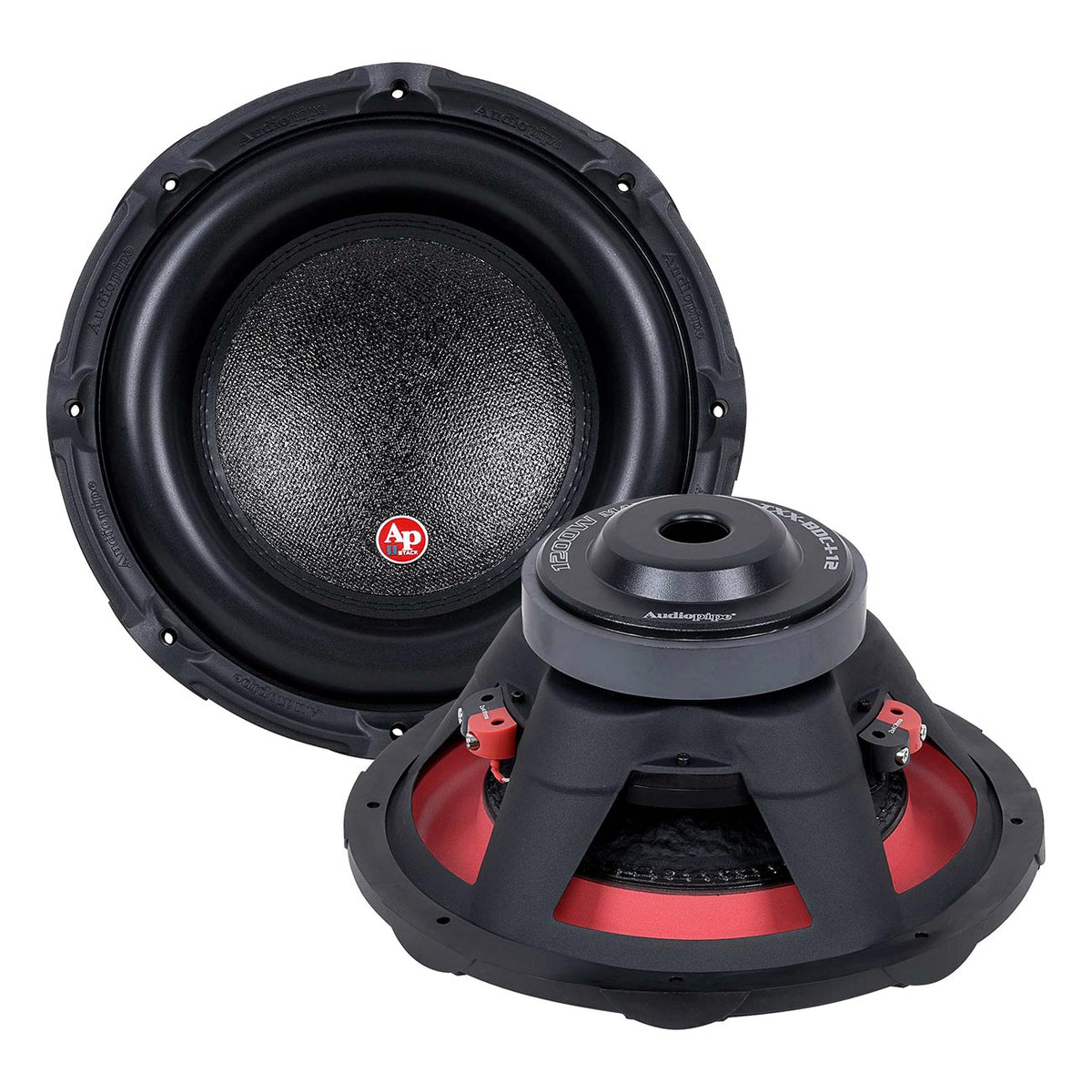 Audiopipe 12″ Woofer 600W RMS/1200W Max Dual 4 Ohm Voice Coil