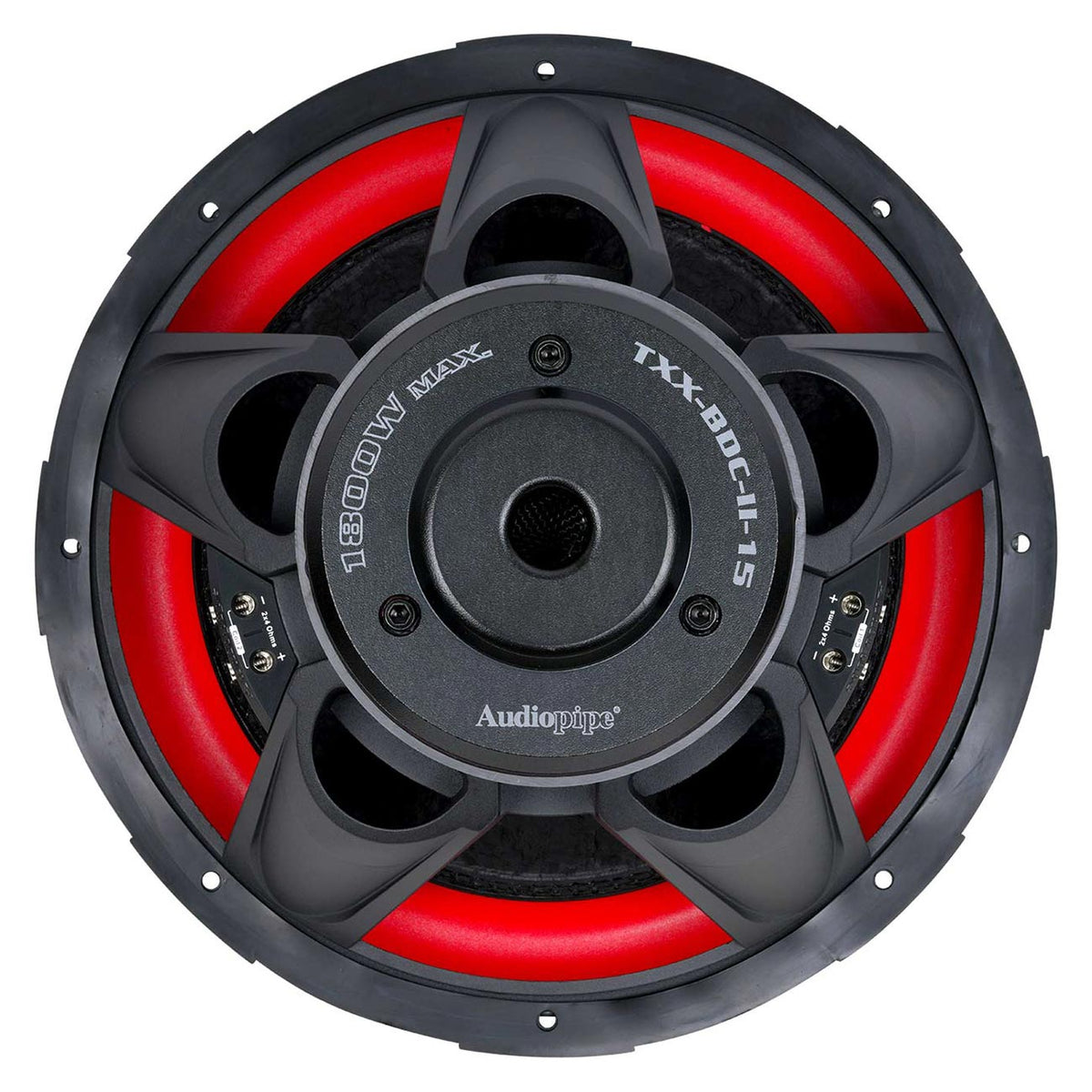 Audiopipe 15″ Woofer 900W RMS/1800W Max Dual 4 Ohm Voice Coils