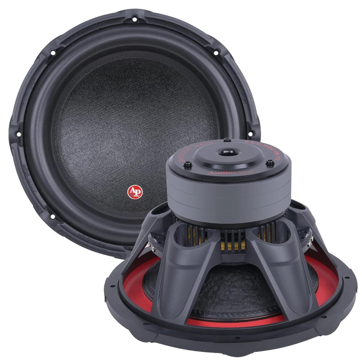 Audiopipe Triple Stack 10" Woofer 1400W Max 4 Ohm DVC