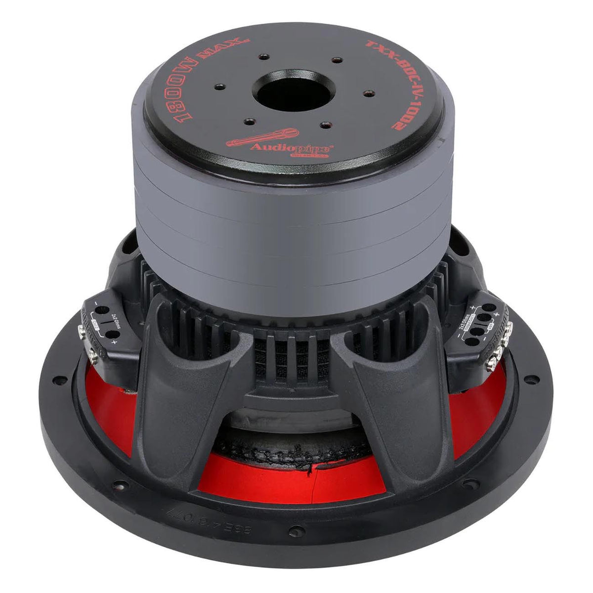 Audiopipe 10″ Woofer 900W RMS/1800W Max Dual 2 Ohm Voice Coils