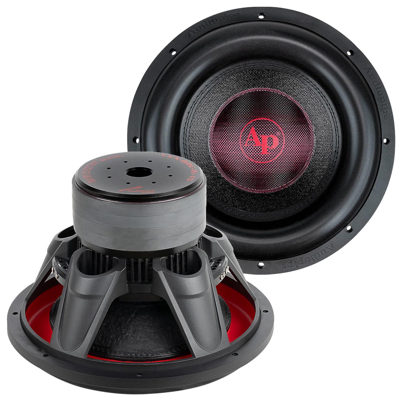 Audiopipe 15″ Woofer 1400W RMS/2800W Max Dual 2 Ohm Voice Coil