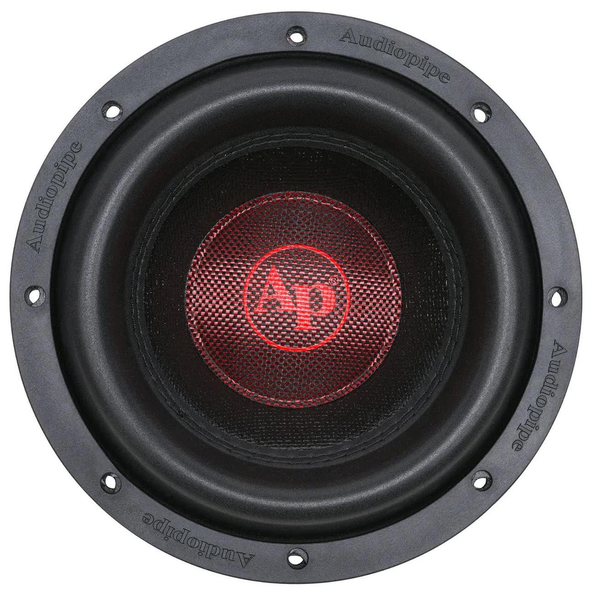 Audiopipe 8" Quad Stack Woofer 500W RMS/1000W Max Single 4 Ohm Voice Coil