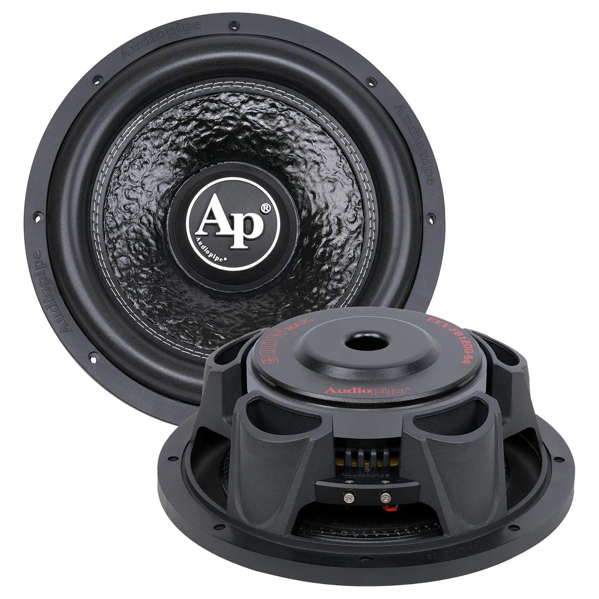 Audiopipe 12″ Shallow Mount Woofer 400W RMS/800W Max Single 4 Ohm Voice Coil