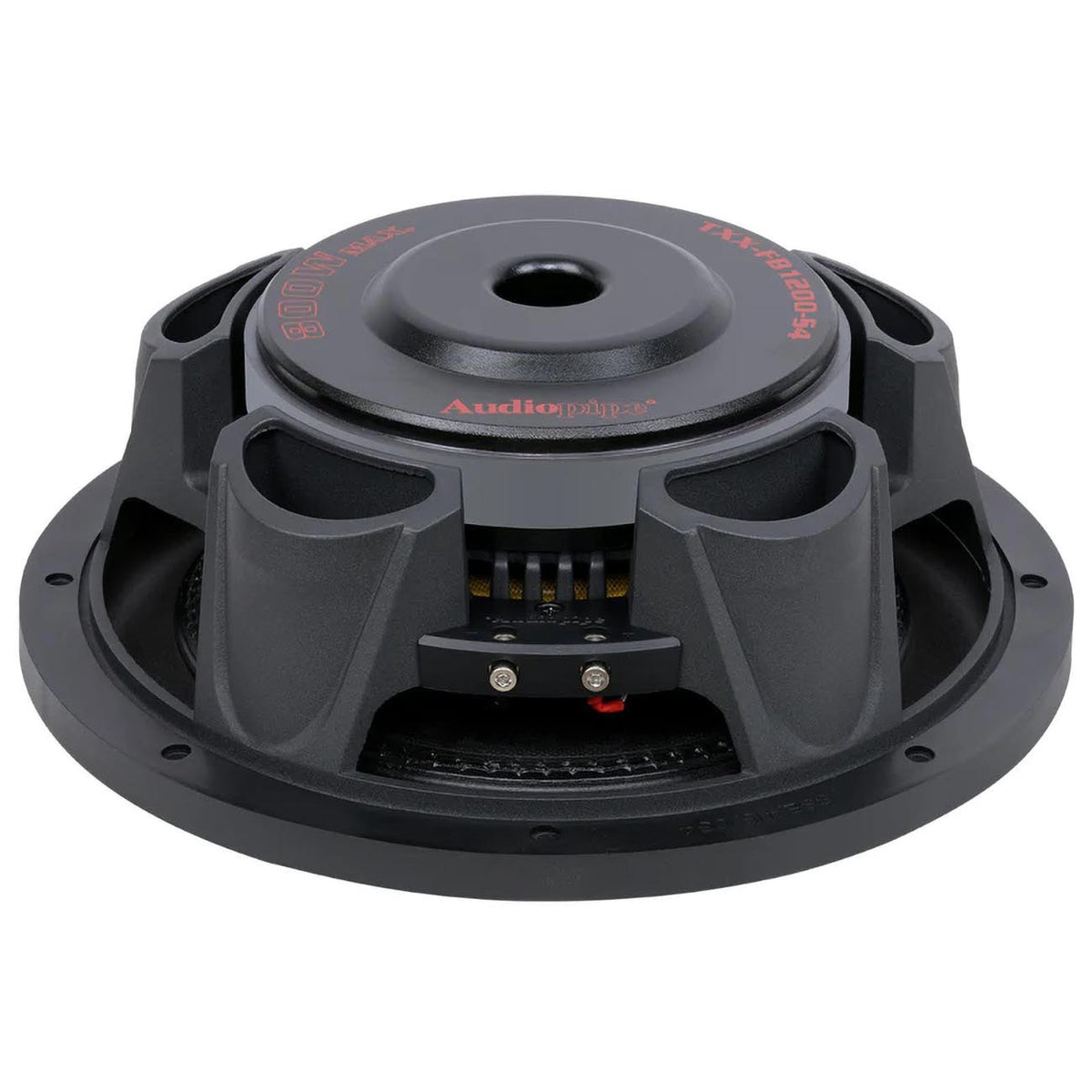 Audiopipe 12″ Shallow Mount Woofer 400W RMS/800W Max Single 4 Ohm Voice Coil