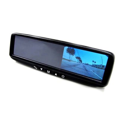 Boyo VTB44M 4.3" Mirror Monitor - Clip-on Bracket and OEM Replacement