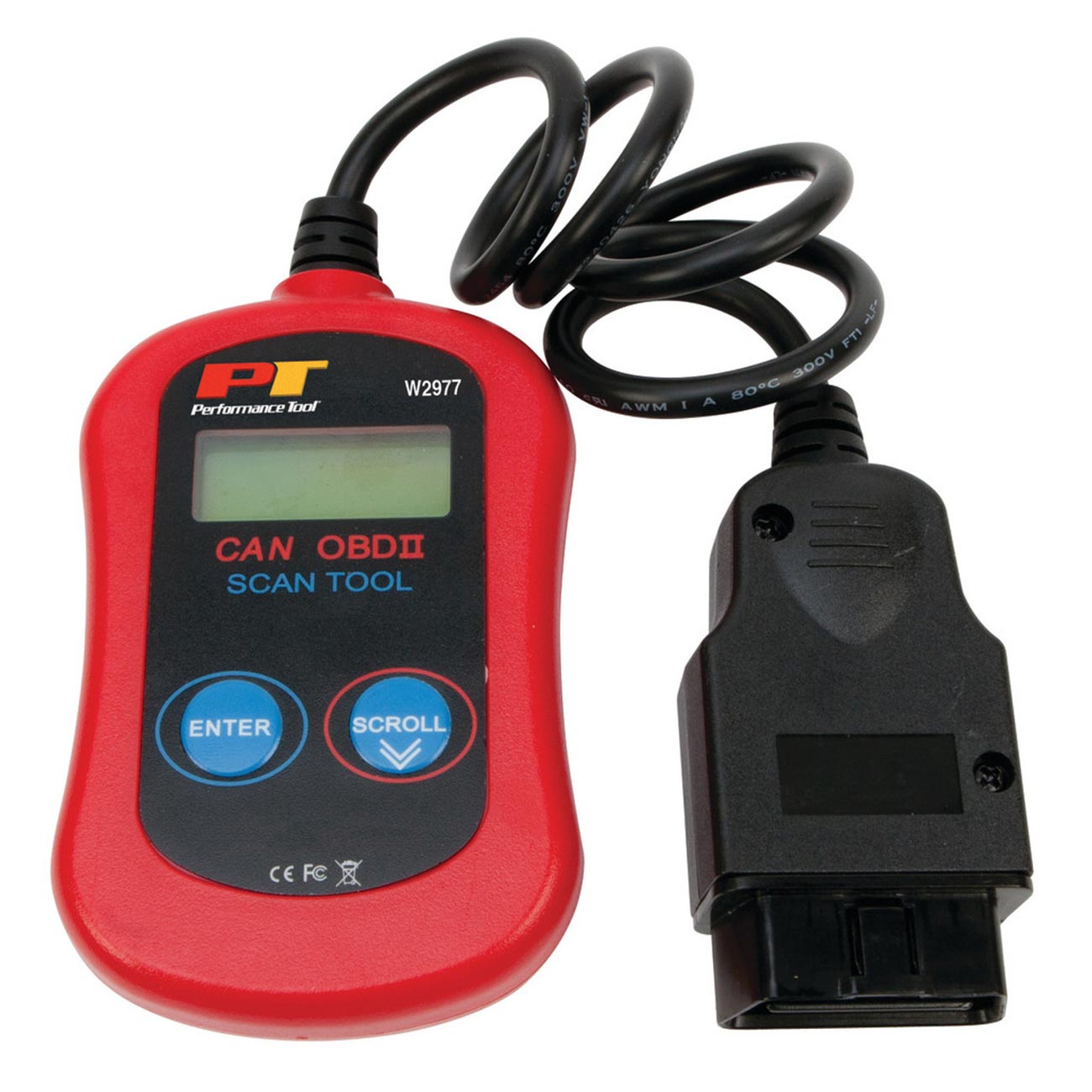 Performance Tool CAN OBD II Scanner Tool For Check Engine Light W2977
