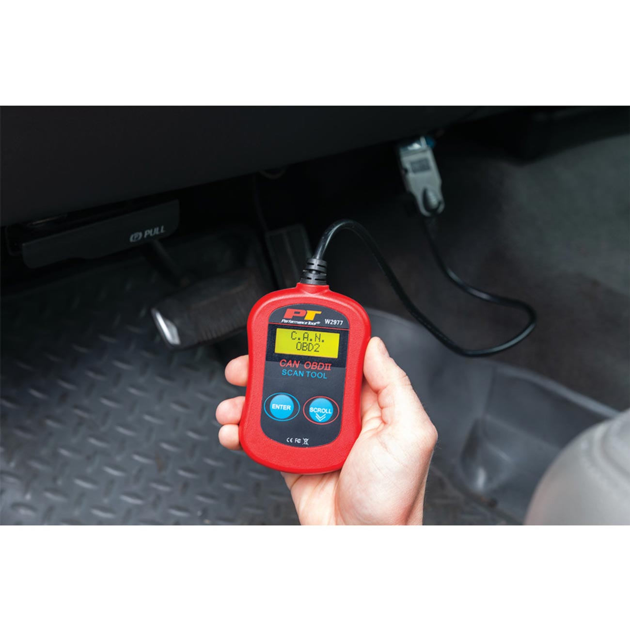 Performance Tool CAN OBD II Scanner Tool For Check Engine Light W2977