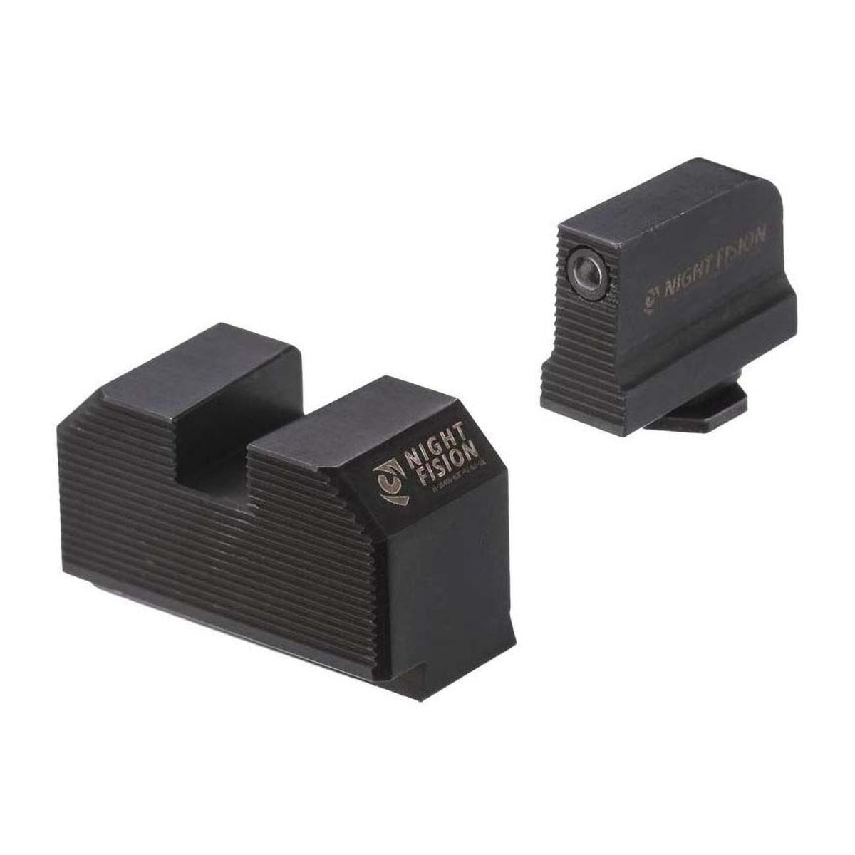 Night Fision Fiber Optic Sight Set Walther PDP/PPQ Blank Front/Blank Rear