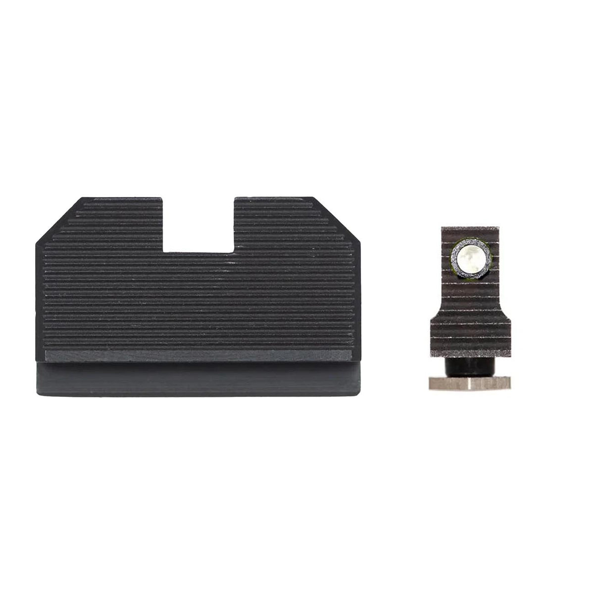 Night Fision Fiber Optic Sight Set Walther PDP/PPQ Blank Front/Blank Rear