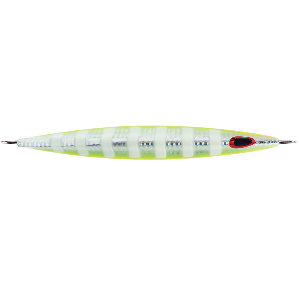 Williamson Kensaki 280 Jig - 7.25" - 9-7/8oz - UV Glow Zebra KSJ280UVCGZ