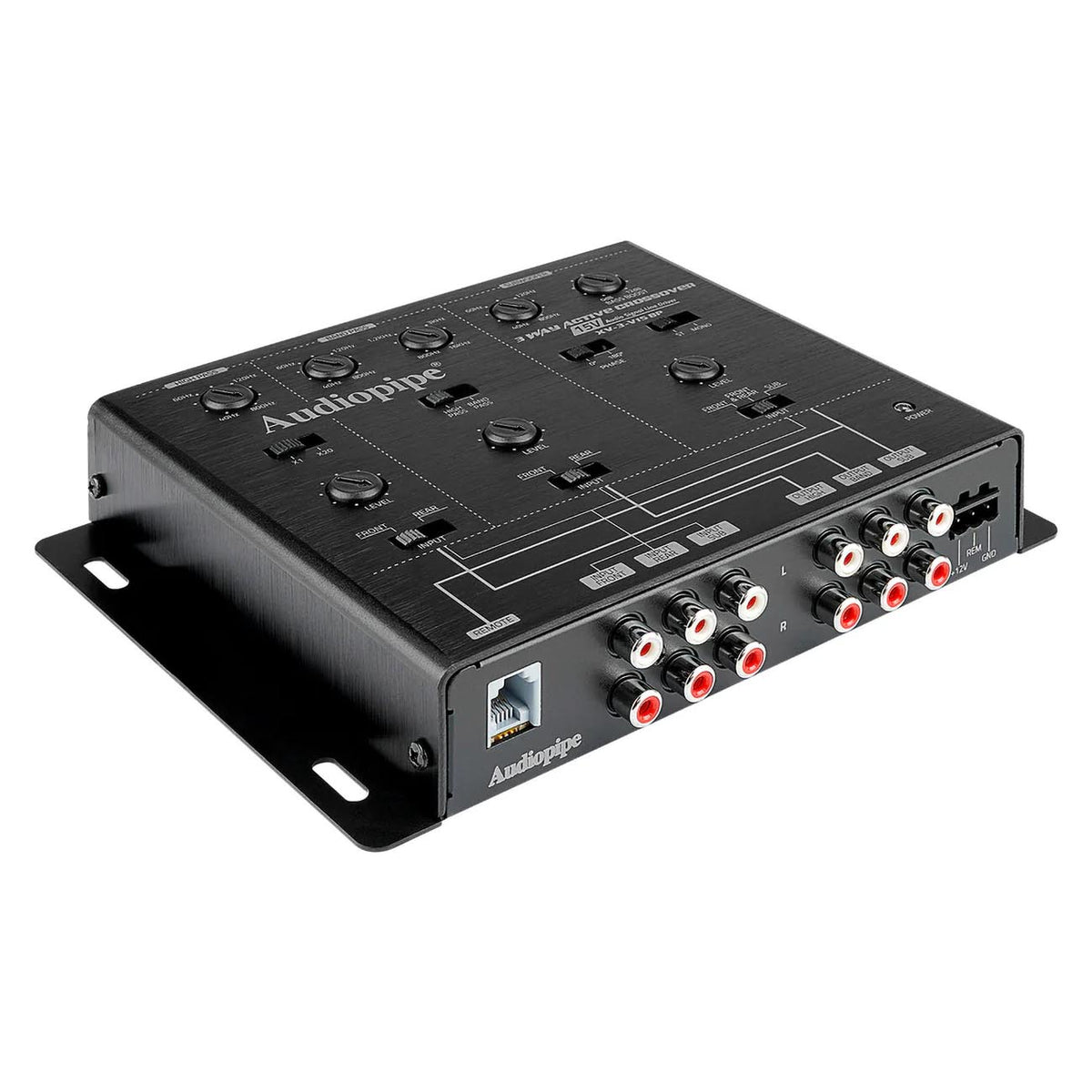 Audiopipe XV3V15XP 3-Way Active Crossover - 15 Volt Line Driver