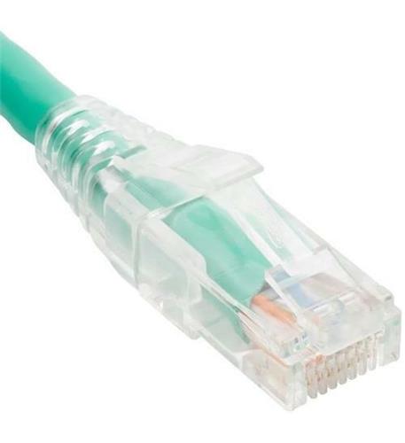 Icc ICPCST07GN Patch Cord, Cat 6, Clear Boot, 7' Green