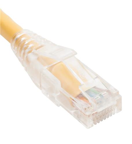 Icc ICPCSP01YL Patch Cord Cat5e Clear Boot 1' Yellow
