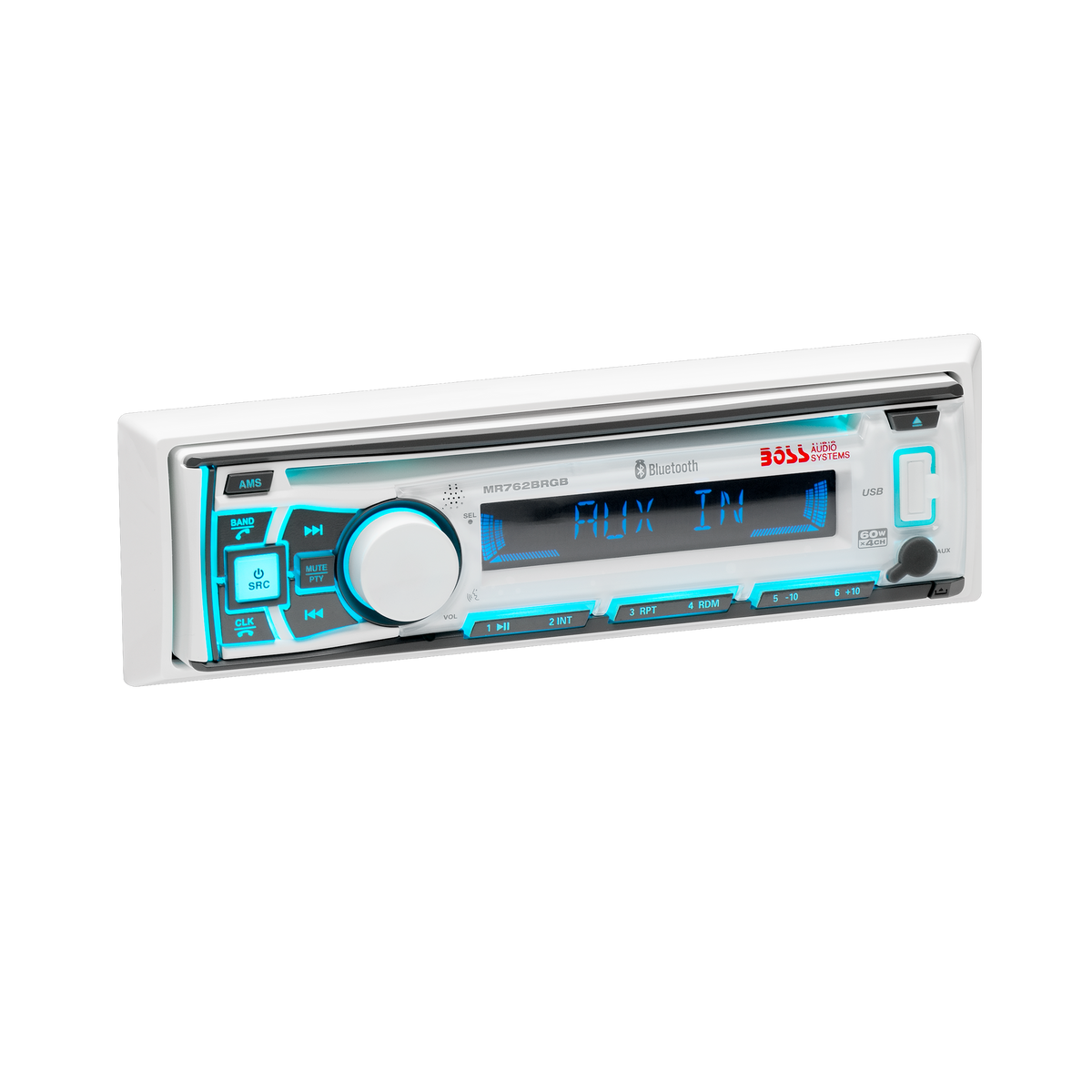 Boss MR762BRBG Marine Bluetooth/MP3/CD/AM/FM aux input remote