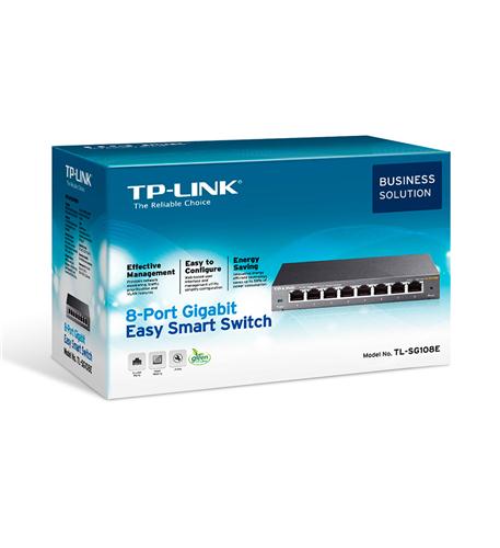 Tp link SG108E 8-port Gigabit Easy Smart Switch