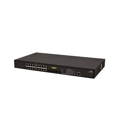 Nec routers switches qx B02014-F1007 Qx-s1016gt-4g-pw, 16 X 1 Gigabit Poe Por