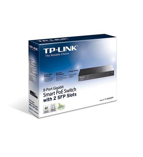 Tp link SG2210P 8-port Gigabit Desktop Poe Smart Switch