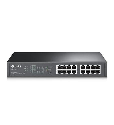 Tp link SG1016PE 16-port Gigabit Easy Smart Switch, 8 Poe