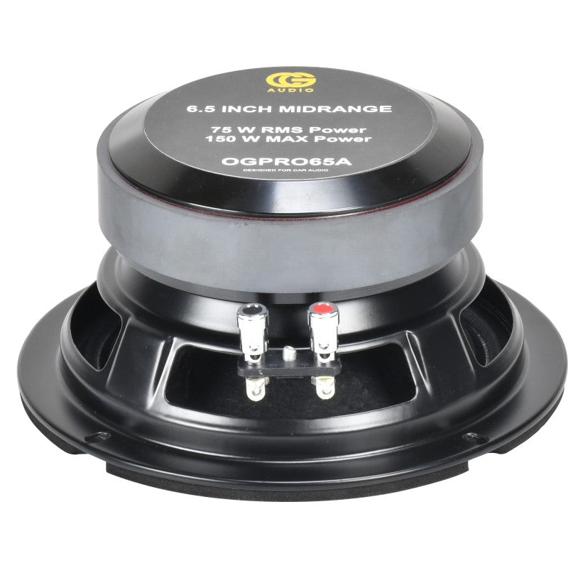 OG PRO 65A 6.5" Mid Range Speakers Pair 150 Watt Max