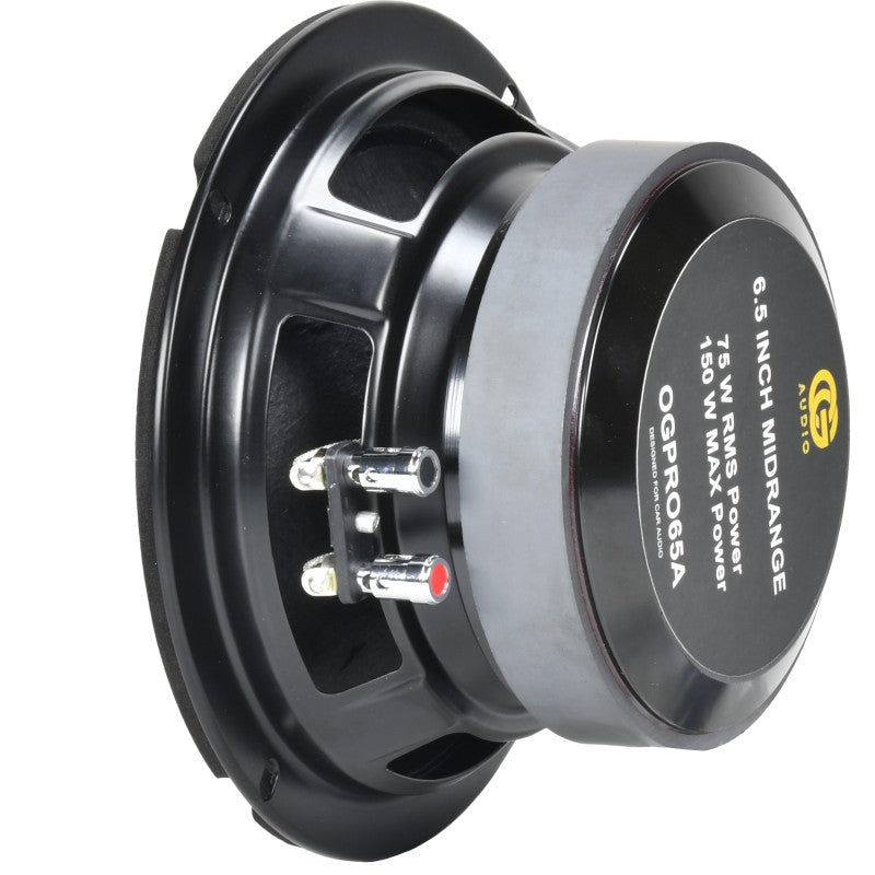 OG PRO 65A 6.5" Mid Range Speakers Pair 150 Watt Max
