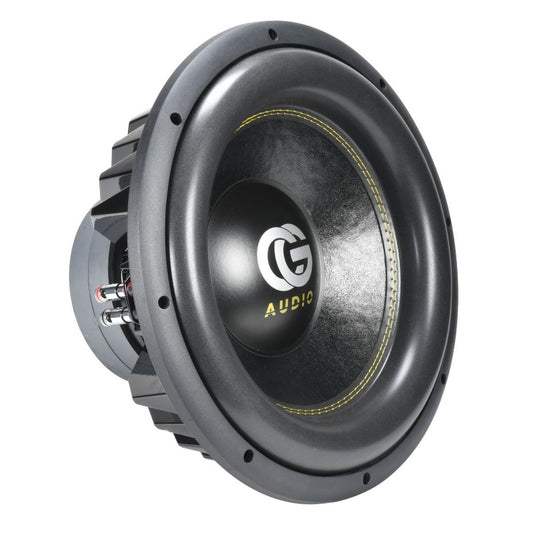 OG WX 15" 1000 Watts RMS Dual 2 ohm Silver Subwoofer