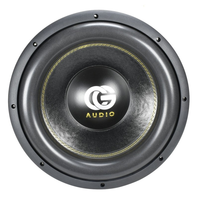 OG Audio  WX 15" 1000 Watts RMS Dual 4 ohm Silver Subwoofer