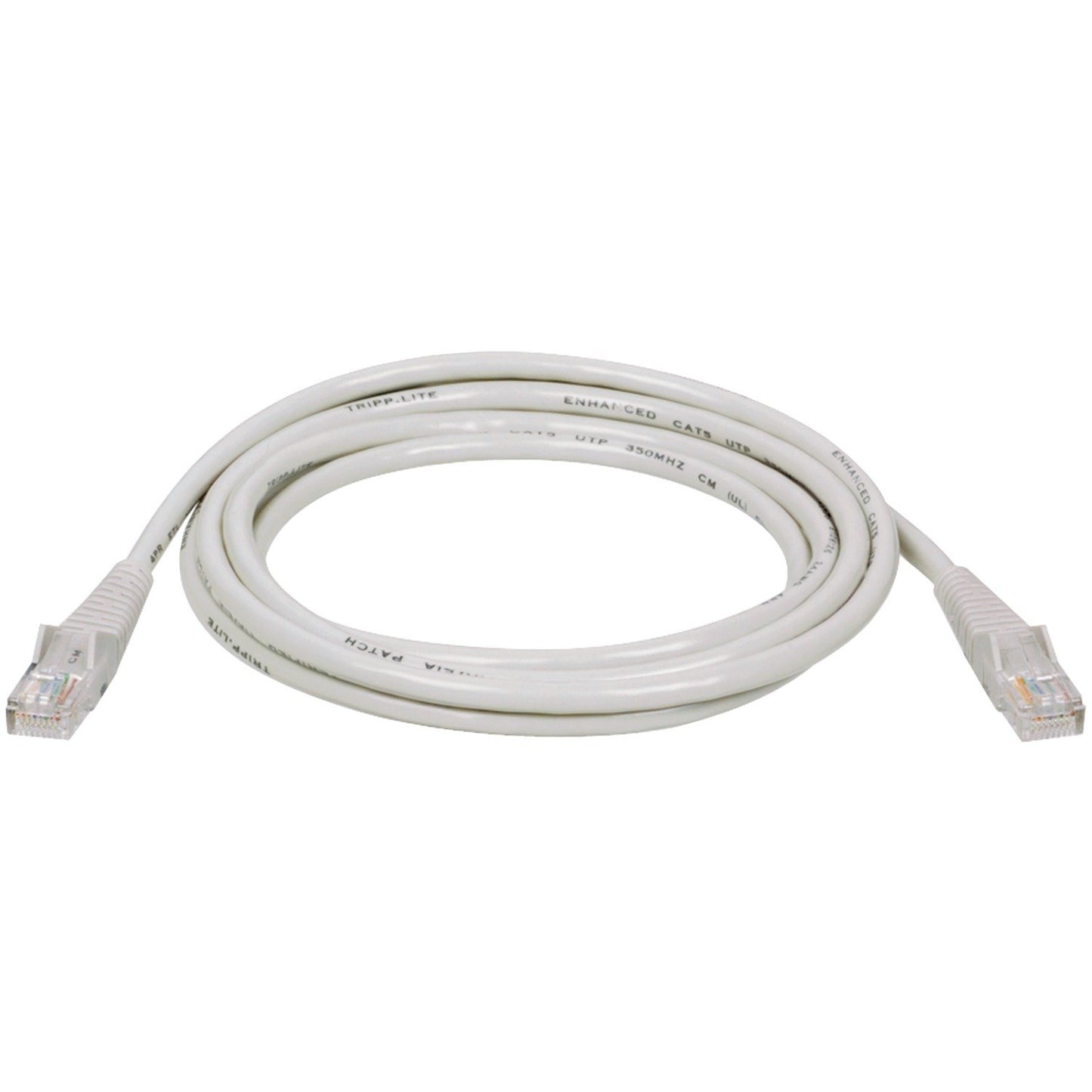 Tripp Lite N201007WH CAT-6 Gigabit Snagless Molded Patch Cable (7ft)