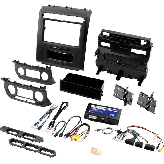 PAC RPK4-FD2101 Radio Replacement Kit w/Climate Controls for Select 15-20 Ford