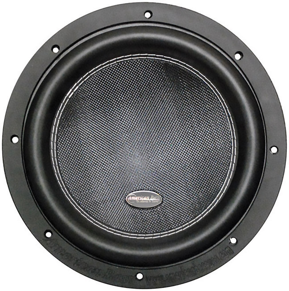 American Bass XR10D4 10 Woofer, 1000W RMS/2000W Max, Dual 4 Ohm Voice Coils