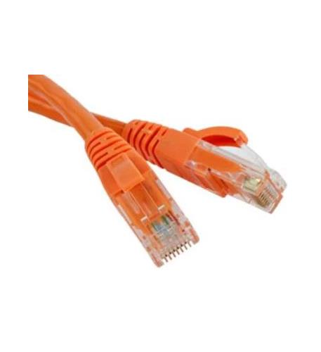 Wavenet 5E04UMOR-PC-01 Cat5e Patch Cord 1ft Orange