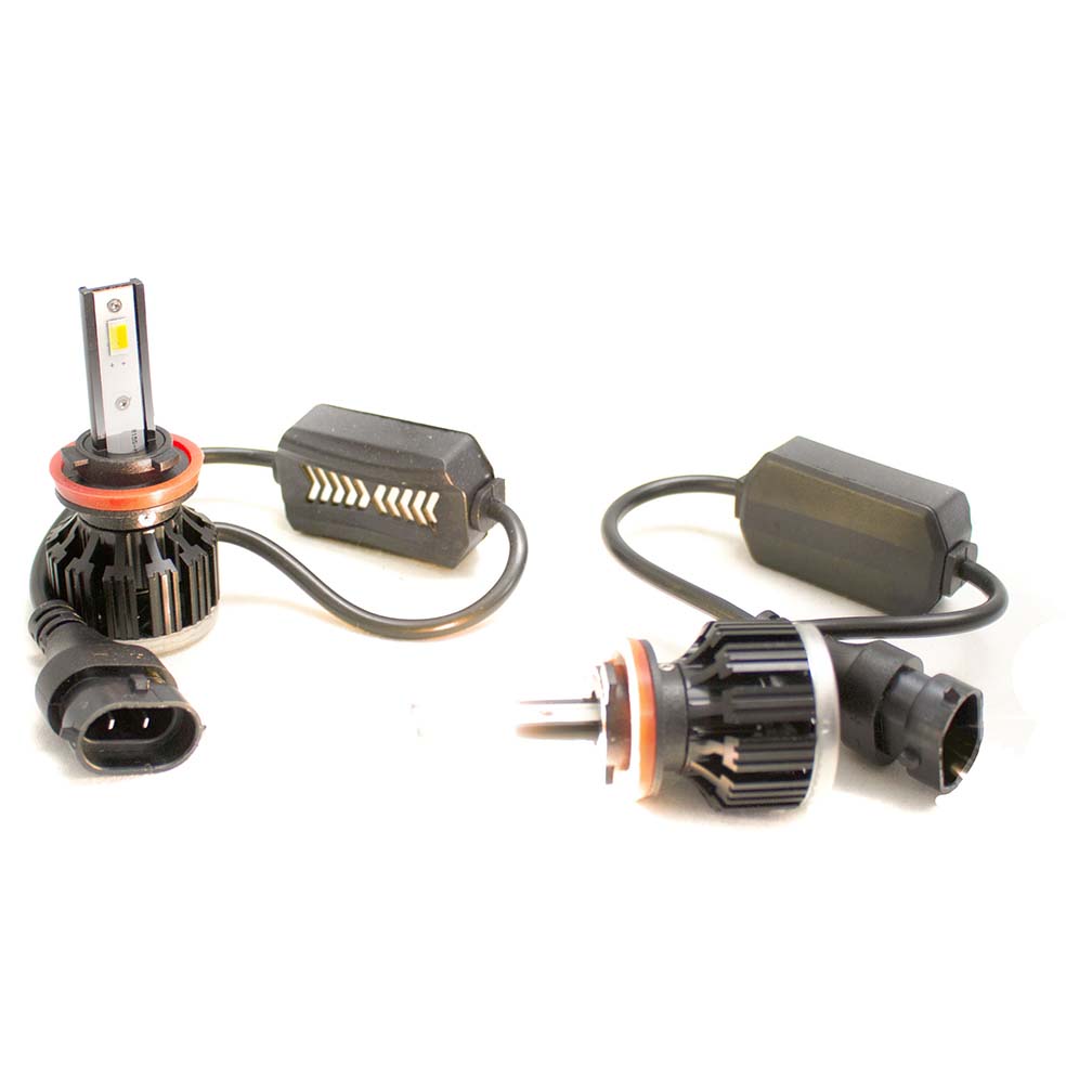 Racesport H11AWK H11 TRIO-GOLD Series 3K 5K and 6K Switchback LED conversion Kit