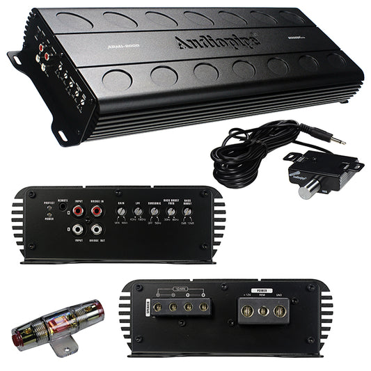 Audiopipe APMI-2000 Mini Design Class D 2000 Watt Amplifier