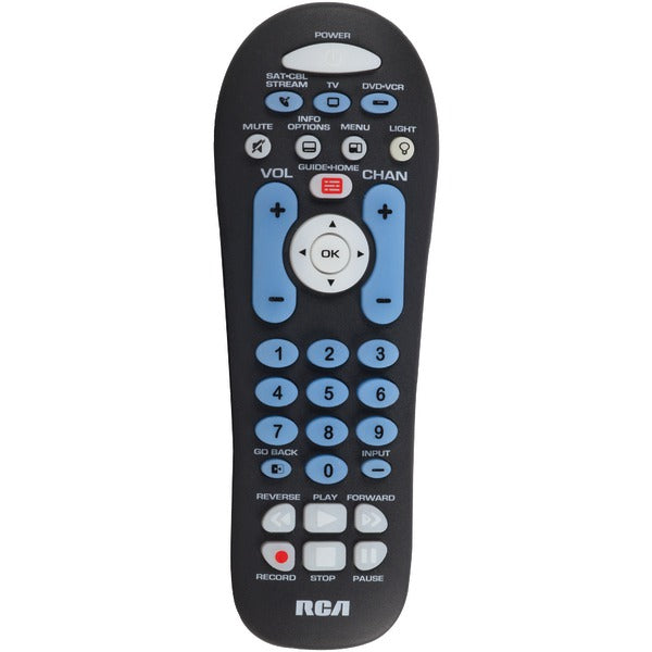 RCA RCR313BR 3-Device Big-Button Universal Remote