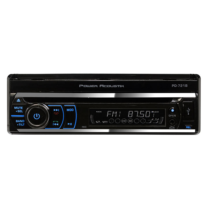 Power Acoustik PD721B 7" Single Din Receiver with Bluetooth